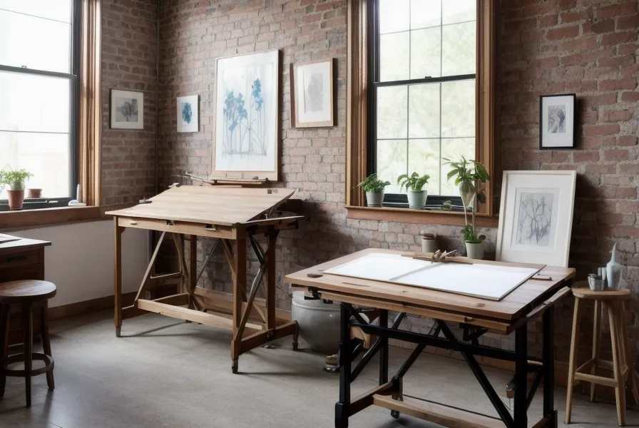 MacBook mit Lightroom-Katalog neben Aquarellzeichnung und Tasse Tee – Bildverwaltung im Illustratorinnen-Workflow